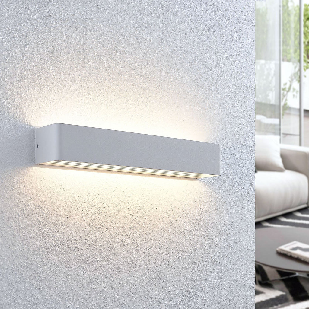 LED vegglampe Lonisa hvit opp og ned 53 cm 15W bakside