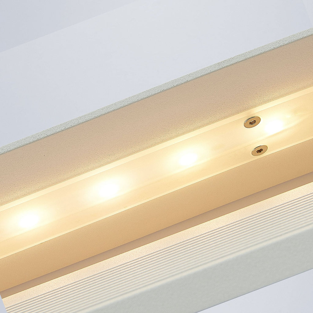LED vegglampe Lonisa hvit opp og ned 53 cm 15W lysstråling nedover