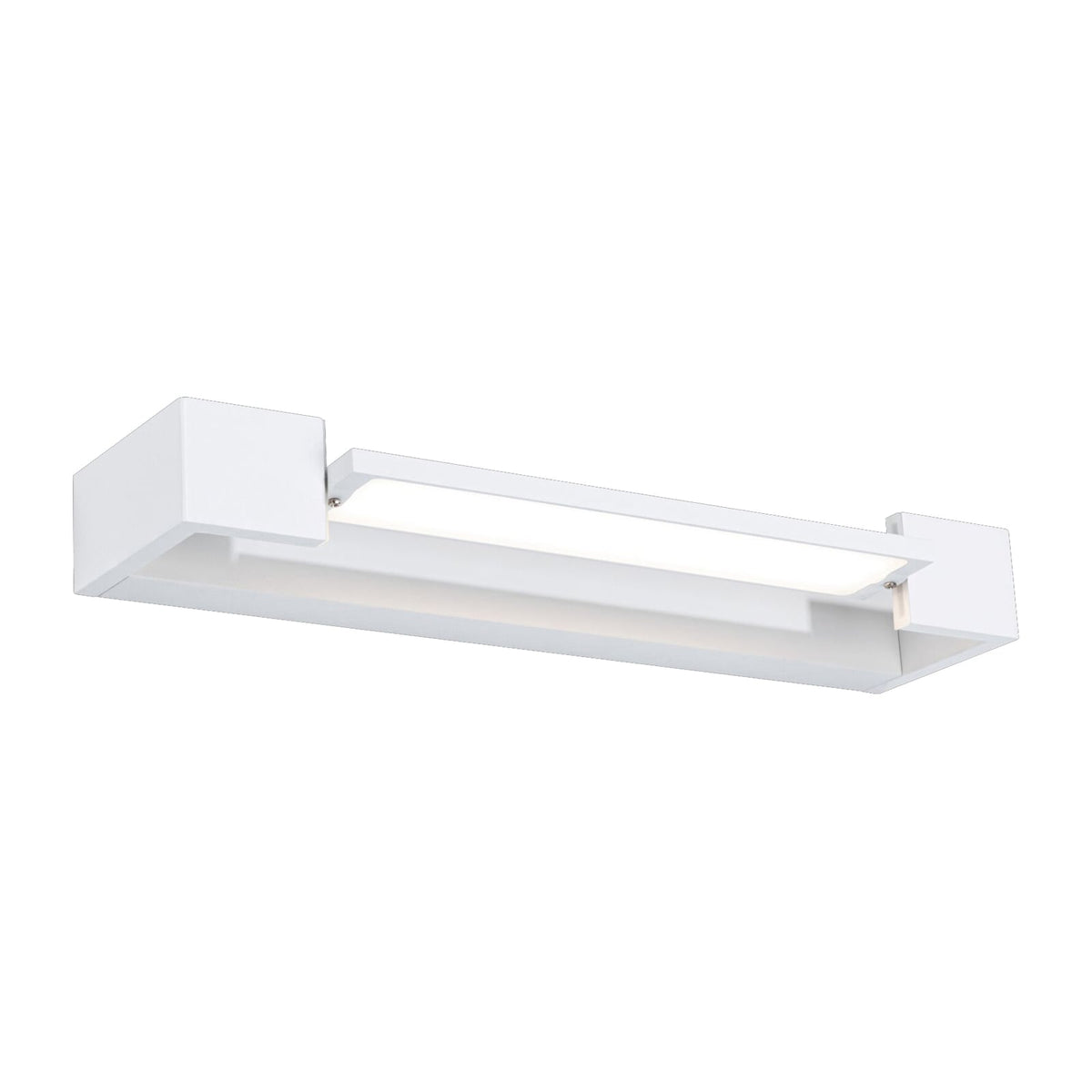 Detalj av LED vegglampe Lucille hvit 40 cm dimbar