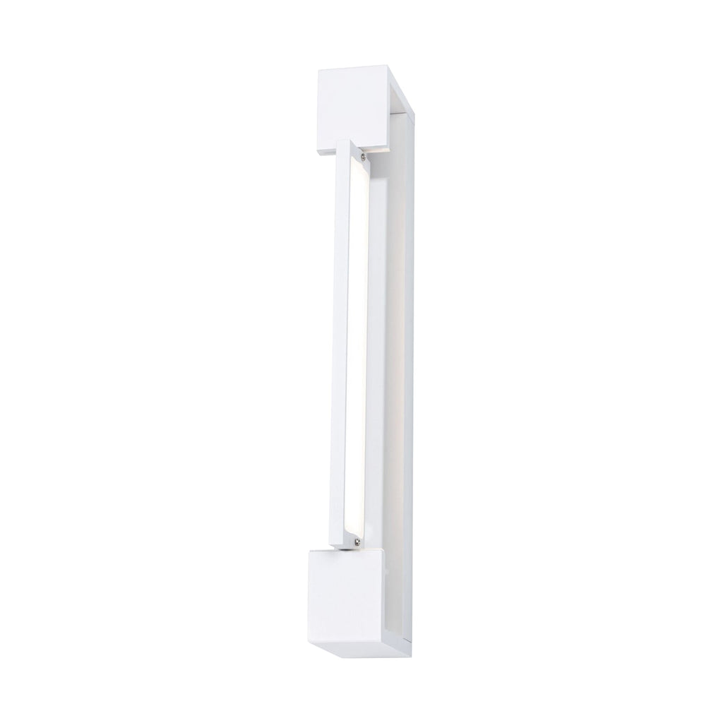 LED vegglampe Lucille hvit 40 cm dimbar montert i rom