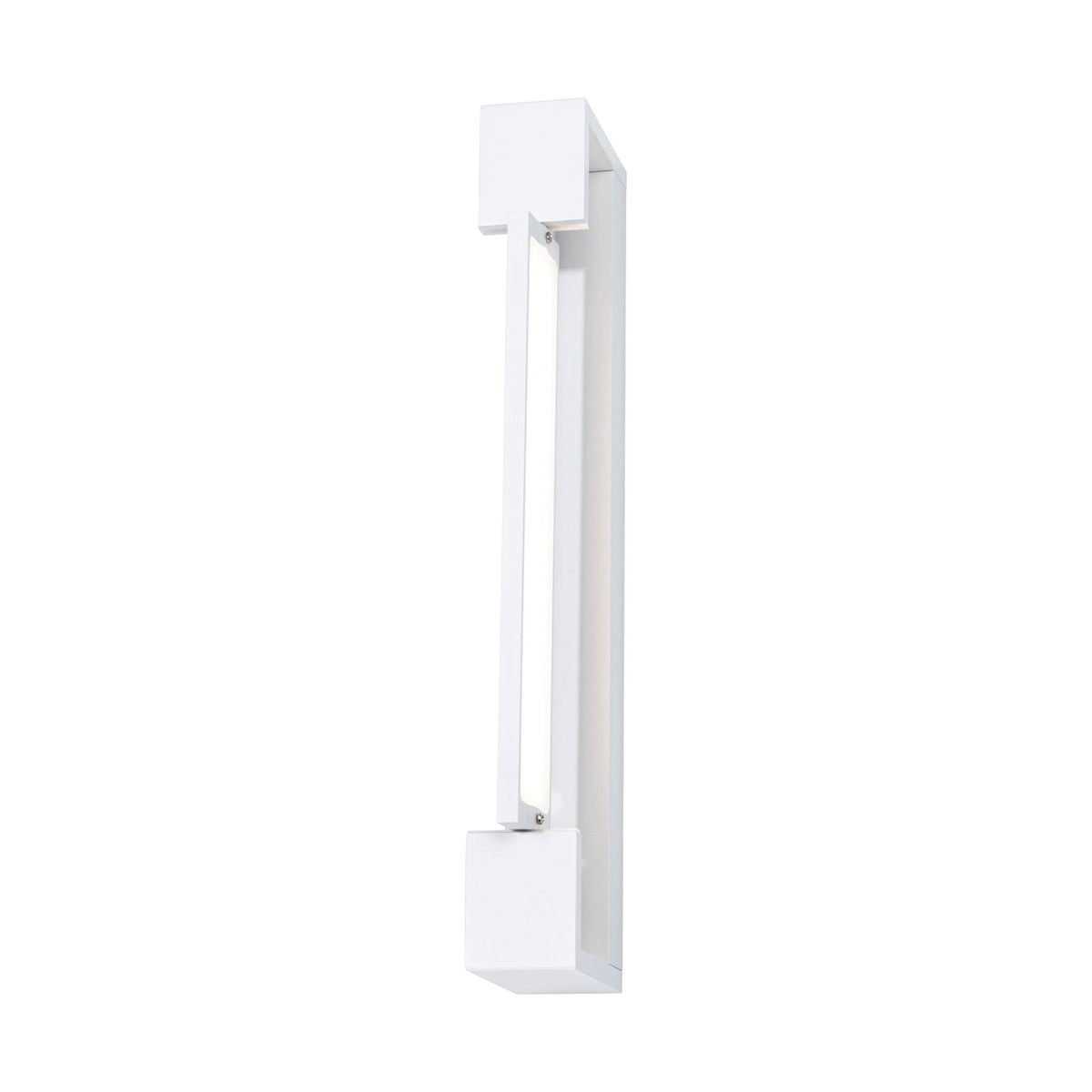LED vegglampe Lucille hvit 40 cm dimbar montert i rom
