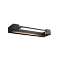 LED vegglampe Lucille svart 40 cm dimbar forfra