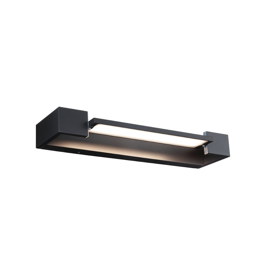 LED vegglampe Lucille svart 40 cm dimbar forfra