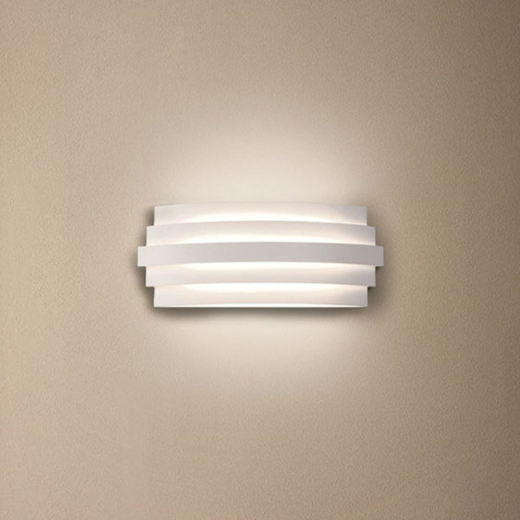 LED vegglampe Luxur hvit indirekte lys forfra