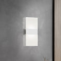 LED vegglampe Magnetic oppladbar dimbar hvit forfra