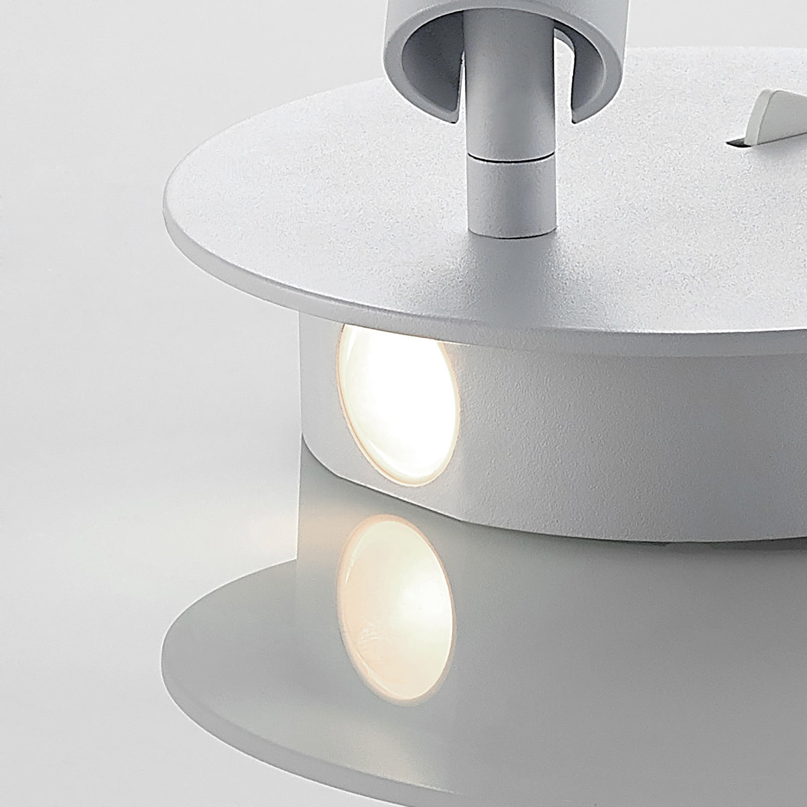LED vegglampe Magya justerbar hvit Ø14 cm lys
