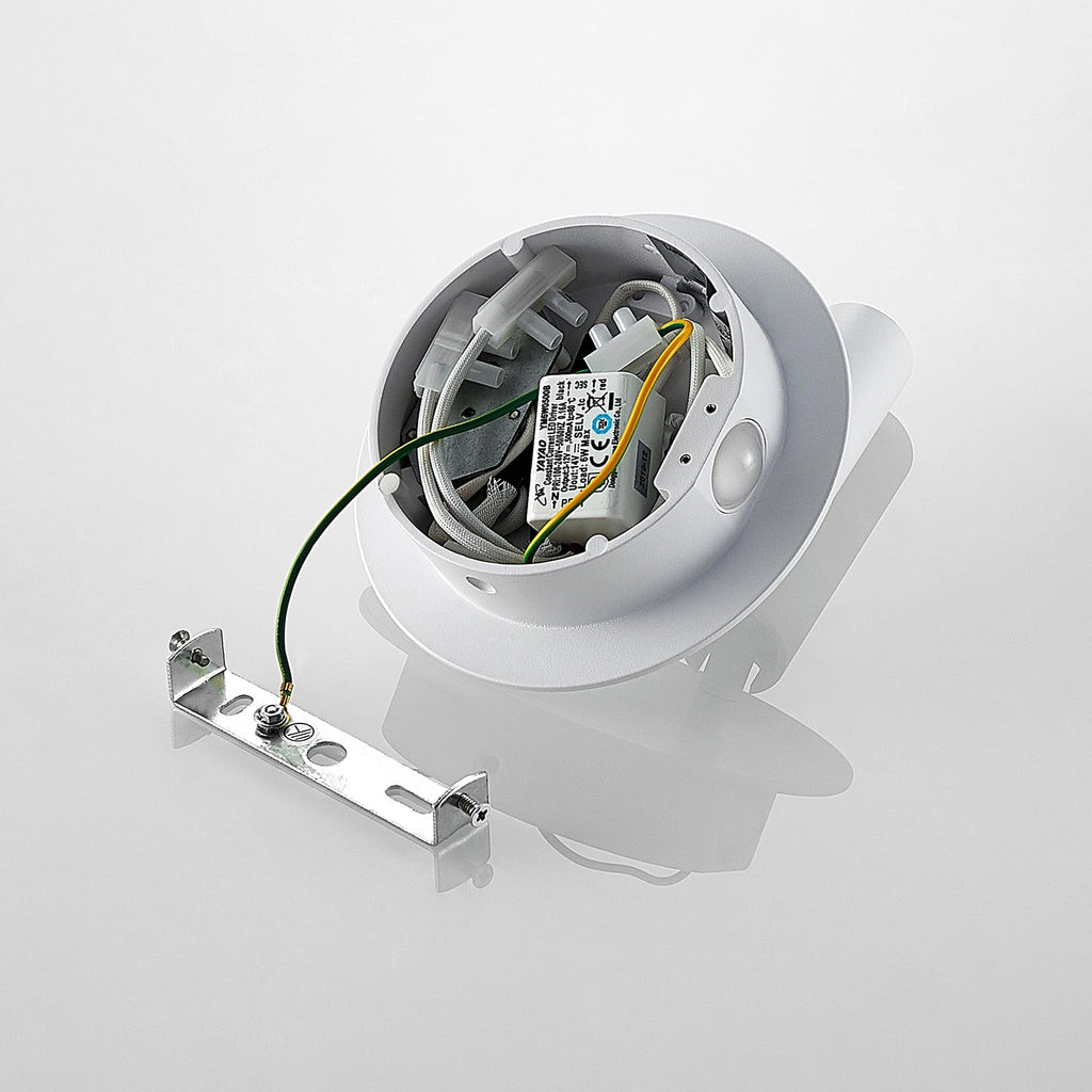 LED vegglampe Magya justerbar hvit Ø14 cm design