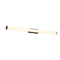LED vegglampe Mattimo med bryter 80 cm svart IP44 forfra