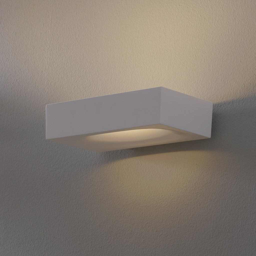 LED vegglampe Melete hvit 27W 2700K dimbar forfra