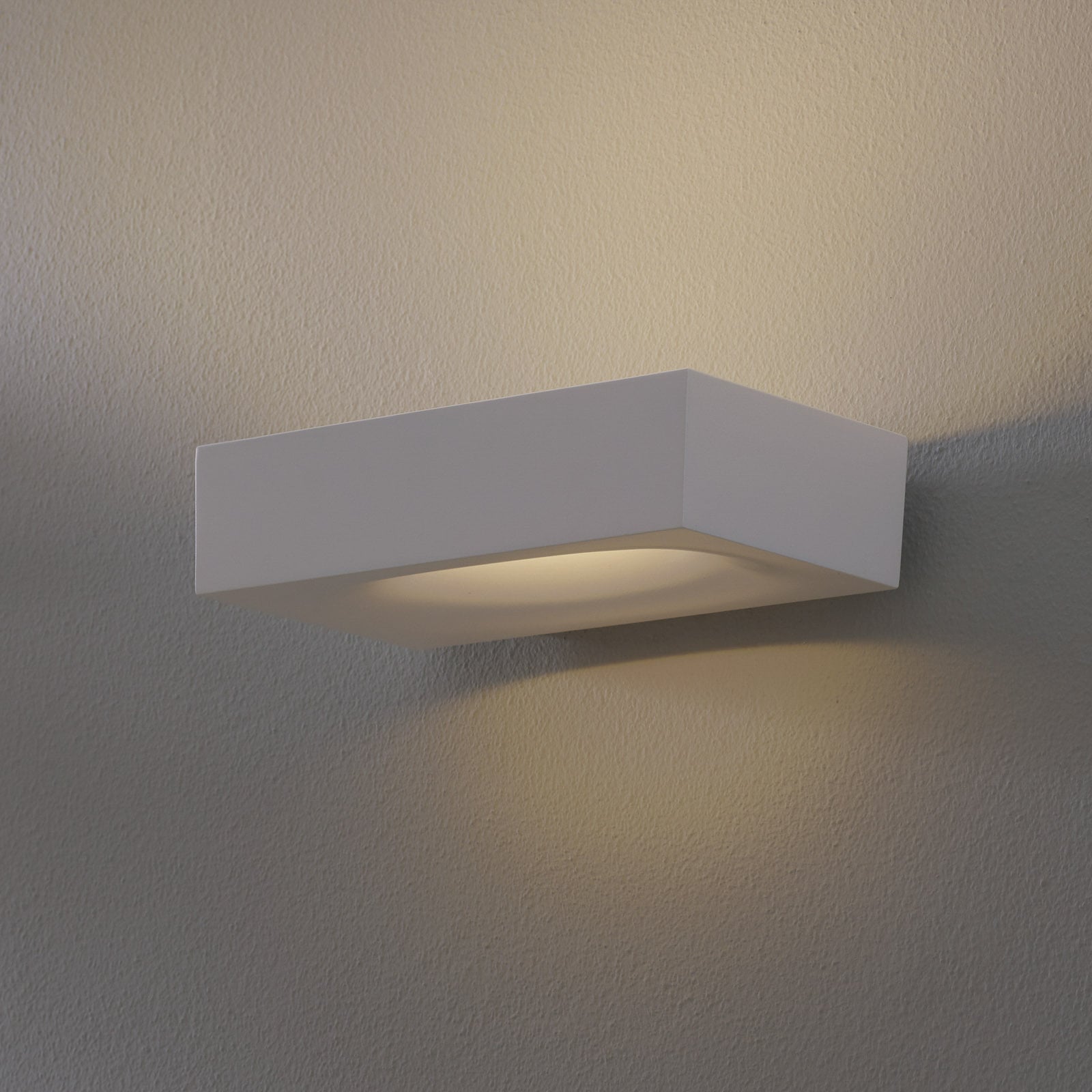 LED vegglampe Melete hvit 27W 2700K dimbar forfra