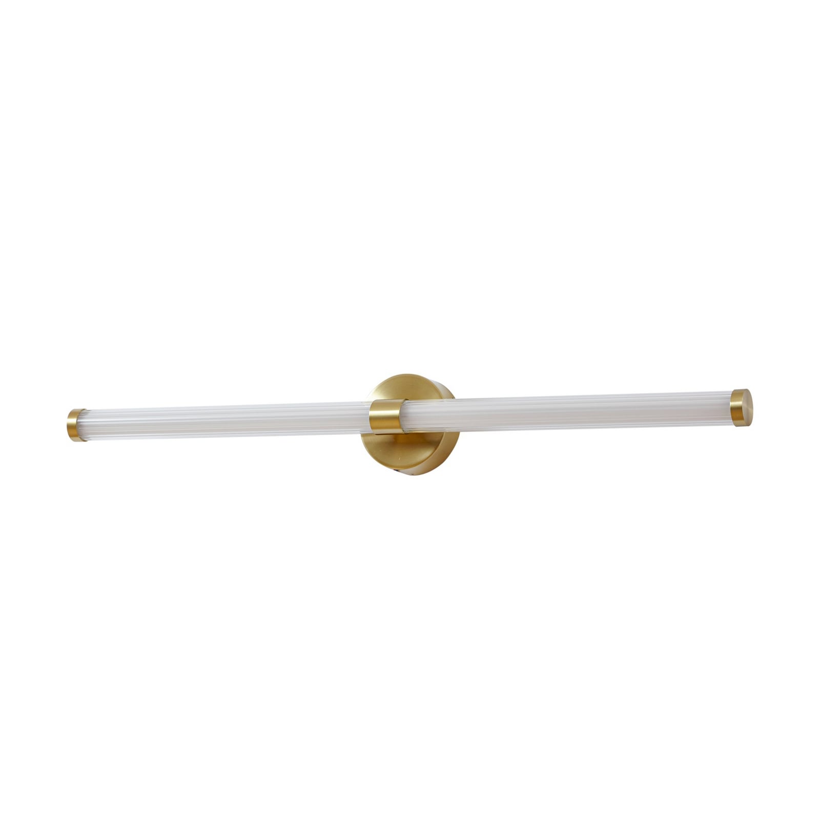 LED vegglampe Melisa gull 90 cm CCT IP44 nærbilde av lyskilde