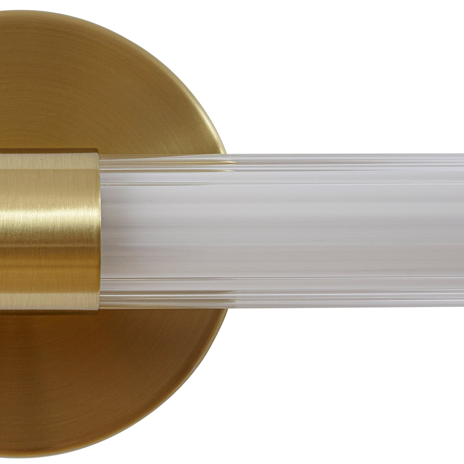 LED vegglampe Melisa gull 90 cm CCT IP44 sideprofil
