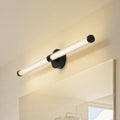 LED vegglampe Melisa svart 90 cm CCT IP44 forfra