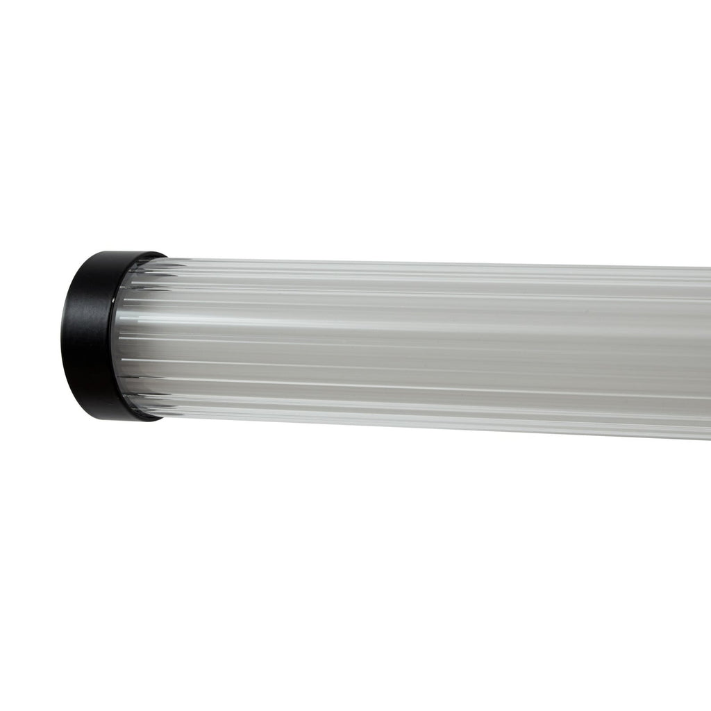 LED vegglampe Melisa svart 90 cm CCT IP44 baderomsbelysning