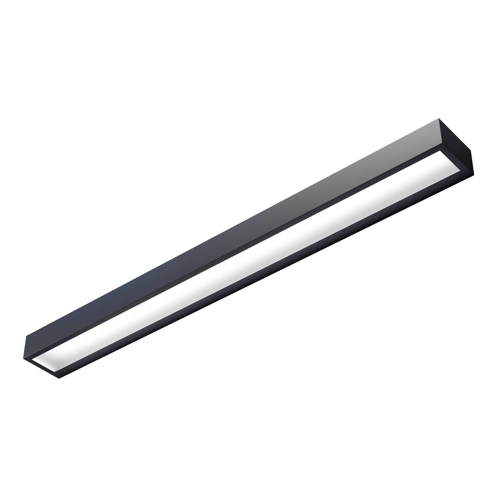 LED vegglampe Mera 80 cm svart 4000K nøytralhvit bakside