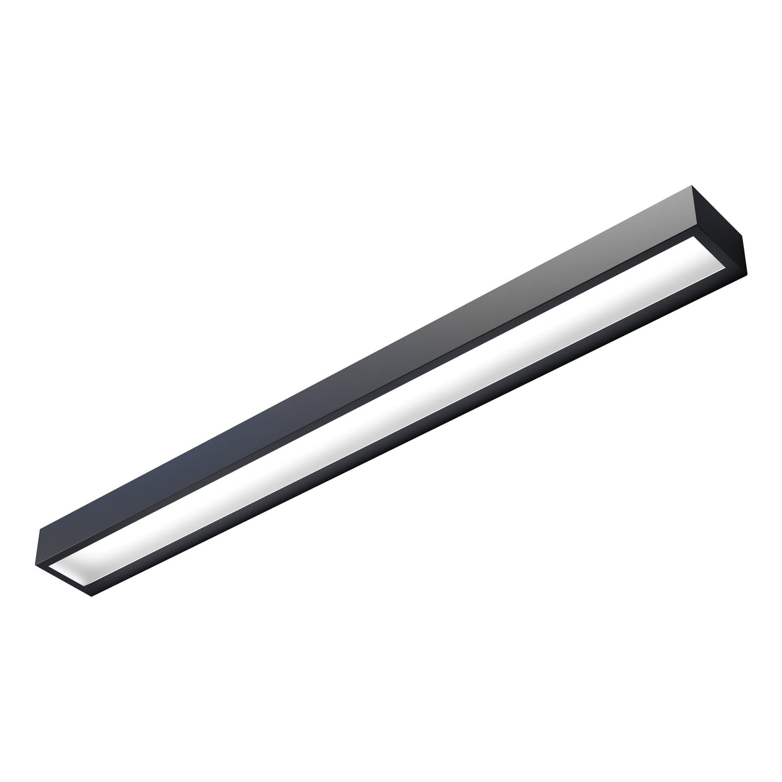 LED vegglampe Mera svart 80 cm bakside