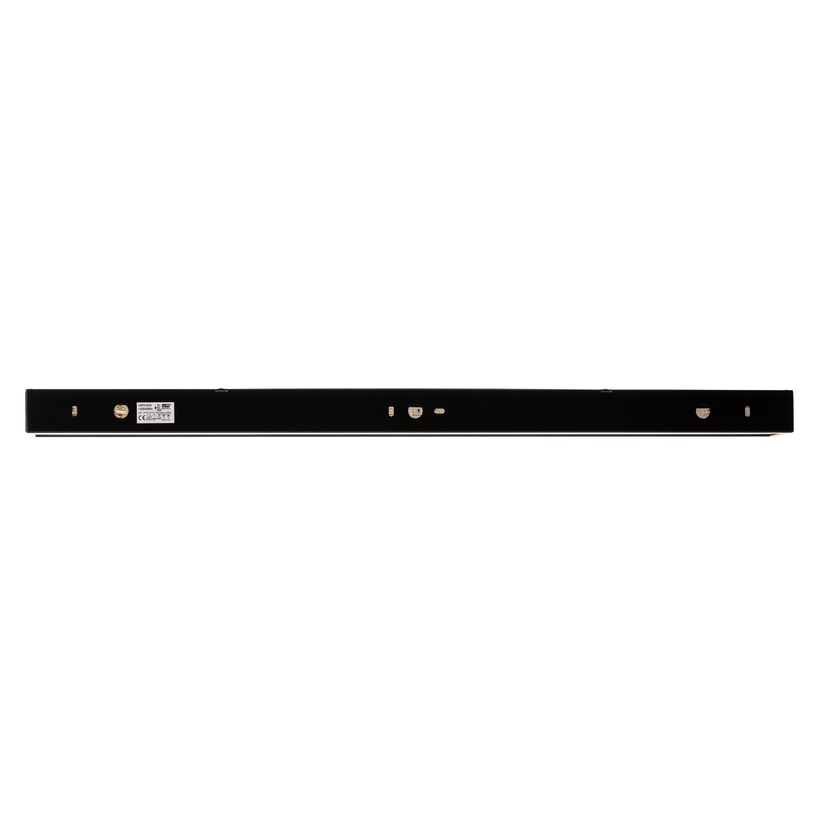 LED vegglampe Mera svart 80 cm siden