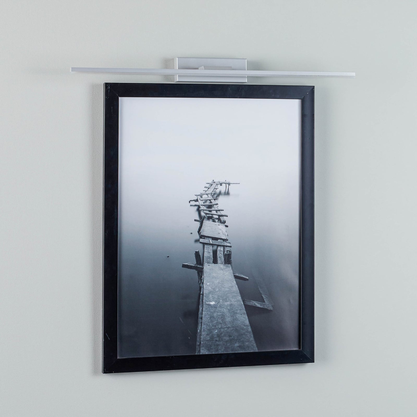 LED vegglampe Miroir aluminium 60 cm 3000K IP44 bakside