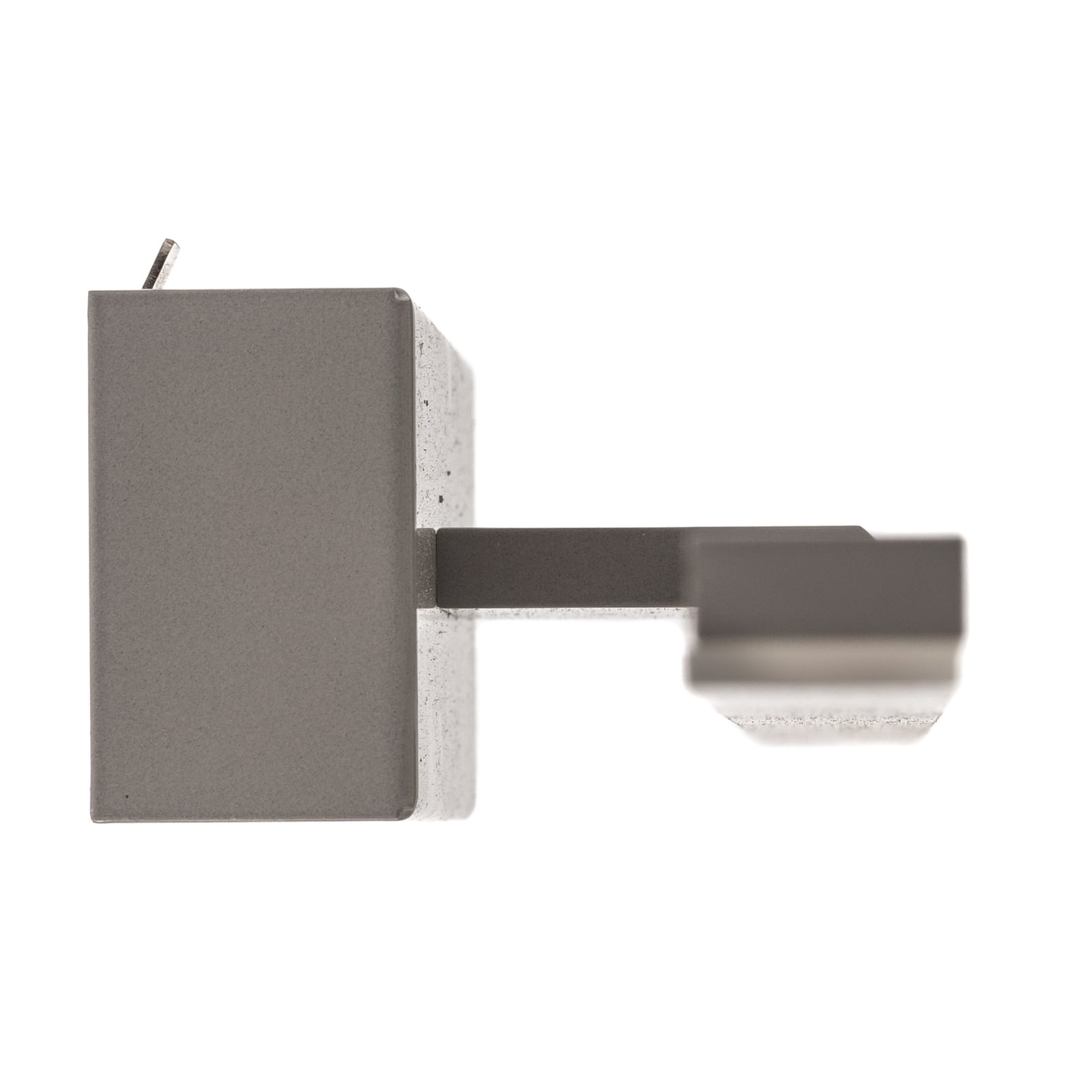 LED vegglampe Miroir aluminium 60 cm 3000K IP44 sideprofil