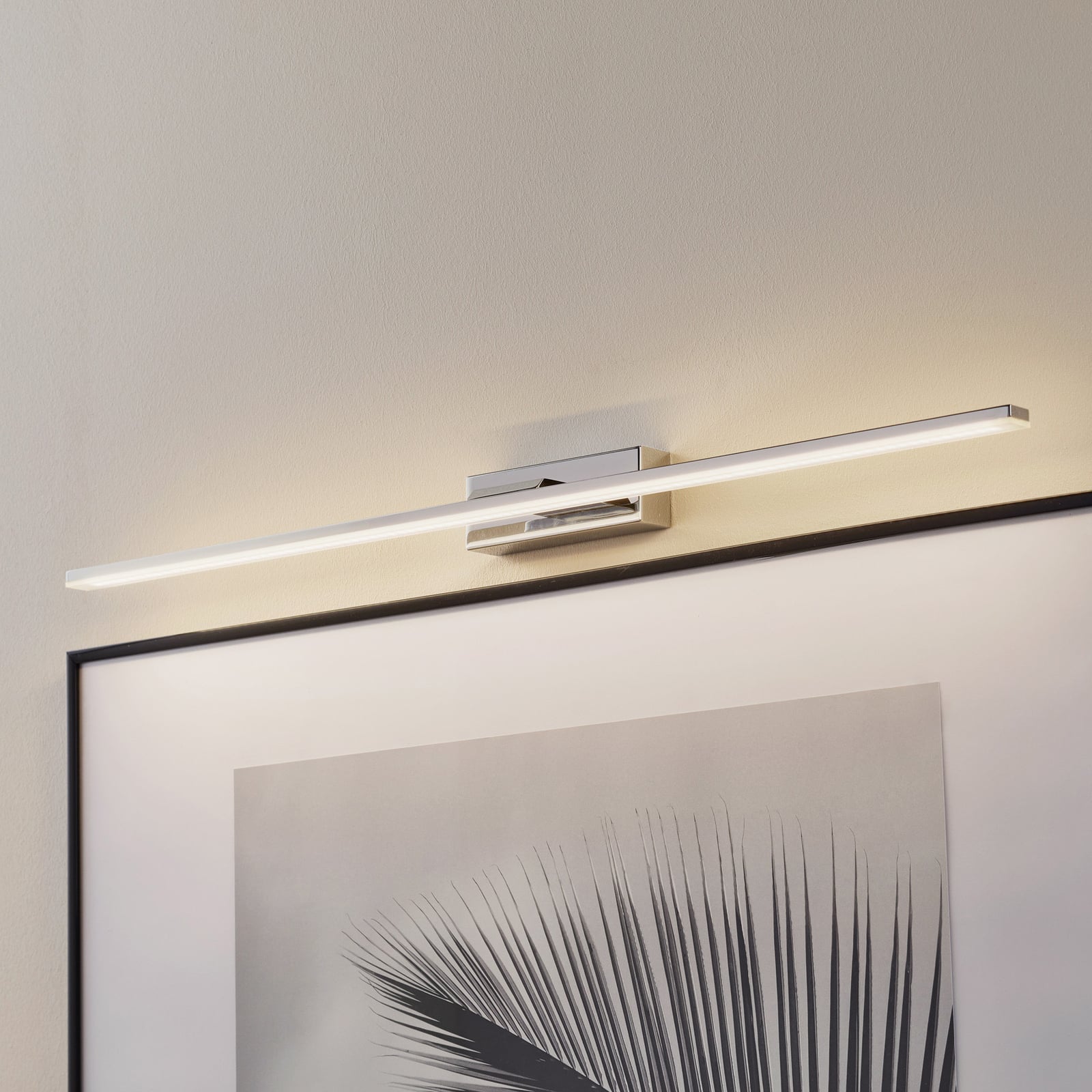 LED vegglampe Miroir krom 80 cm forfra