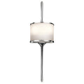 LED vegglampe Mona krom polert glass front