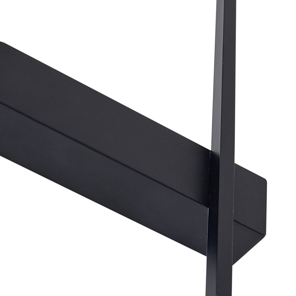 LED vegglampe Natsumi svart aluminium 90 cm veggbrakett
