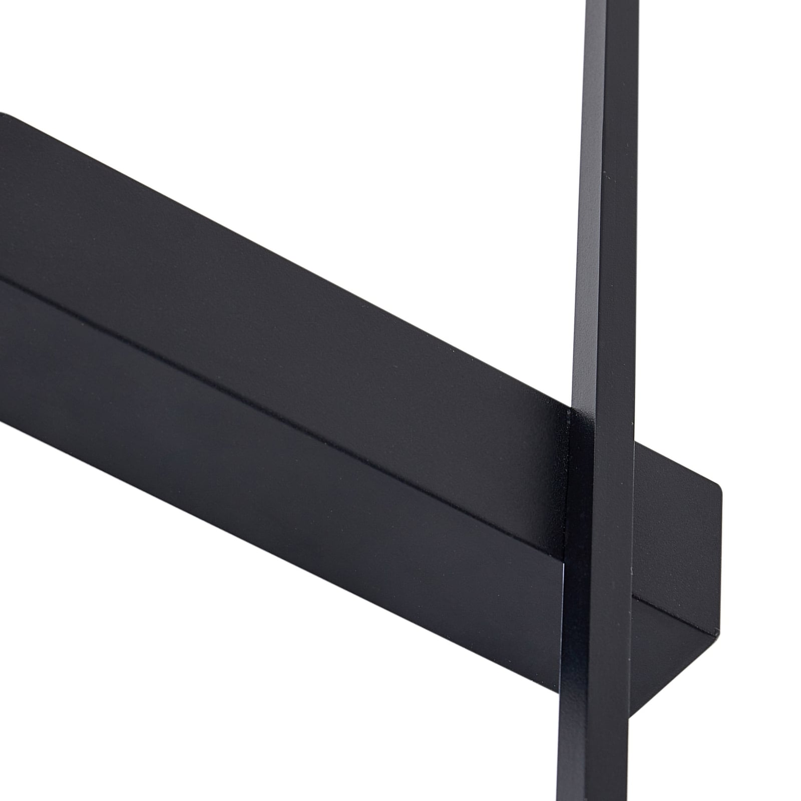 LED vegglampe Natsumi svart aluminium 90 cm veggbrakett