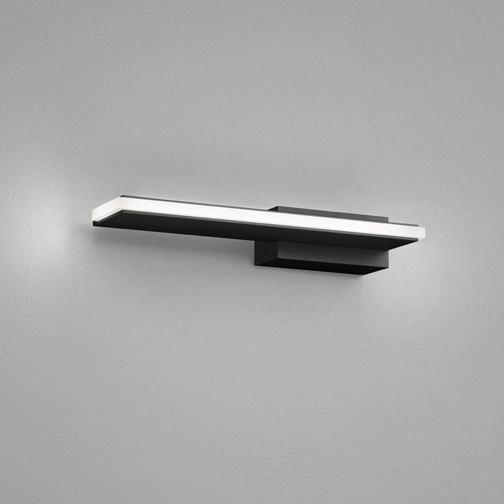 Detalj av LED vegglampe Nex svart matt