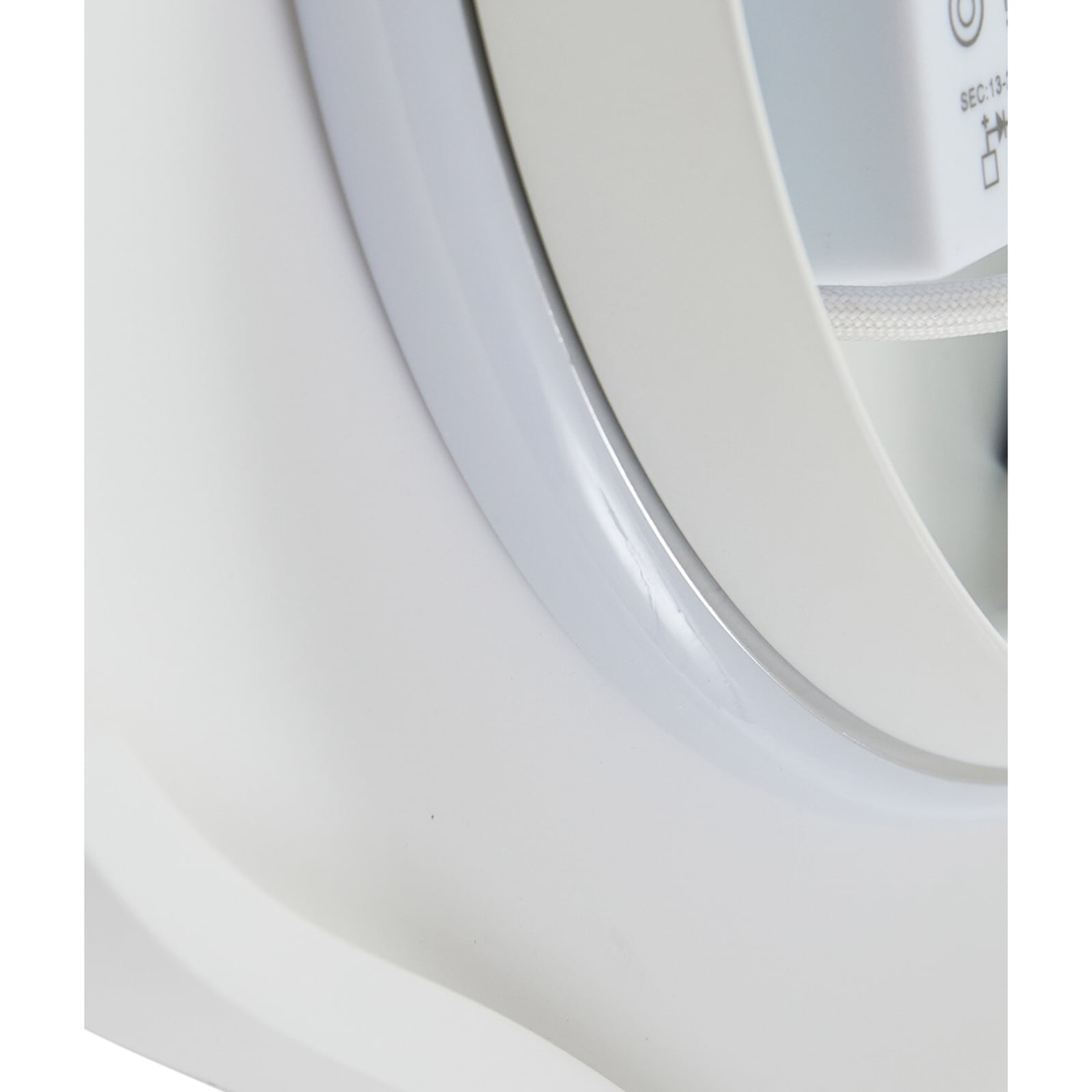 LED vegglampe Nielson hvit gips dimbar 30x30 cm oppheng