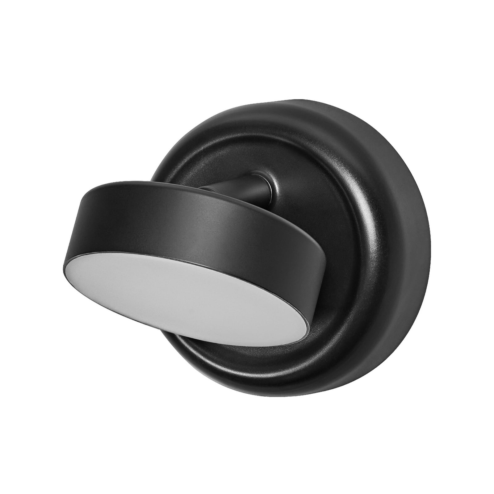 LED vegglampe NIGHTLUX ROUND oppladbar berøringsdimmer sett forfra
