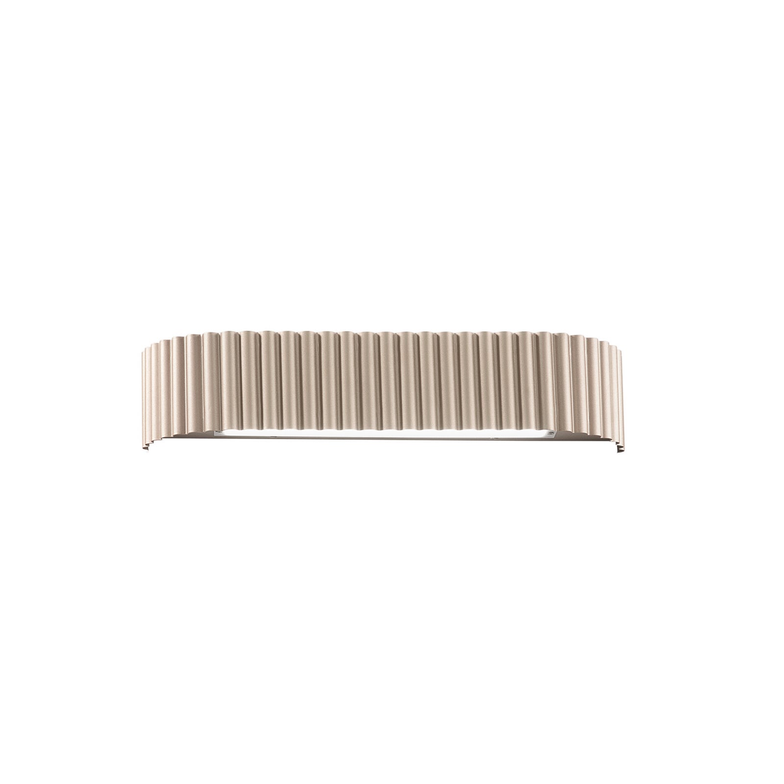 LED vegglampe Niike gullfarget metall 40 cm CCT forfra