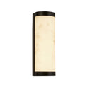 LED vegglampe Nile dimbar svart stål front