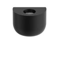 LED vegglampe Nyx dimbar svart aluminium 8W forfra
