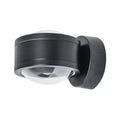 LED vegglampe opp og ned dimbar matt svart IP44 GX53 - MEGATRON foran