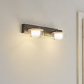 LED-vegglampe ORBIS FLAME 2-lys svart CCT IP44 forfra