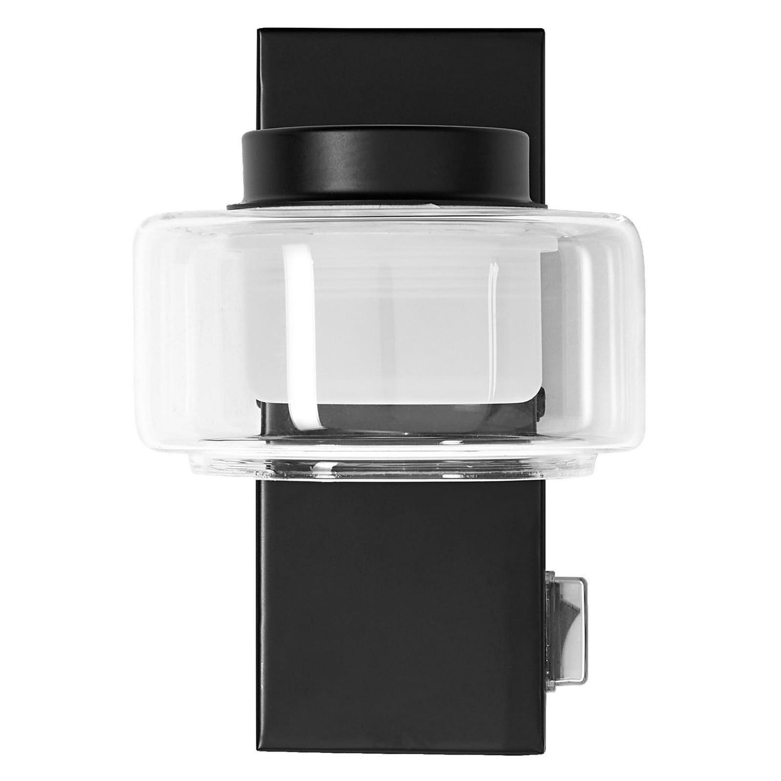 LED vegglampe ORBIS FLAME nærbilde av bryter