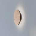 LED vegglampe Orios tre indirekte lys Ø20 cm varmhvit front