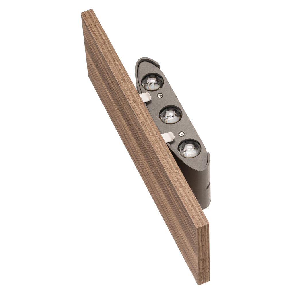 LED vegglampe Palma tredekor 32 cm opp/ned - Paul Neuhaus