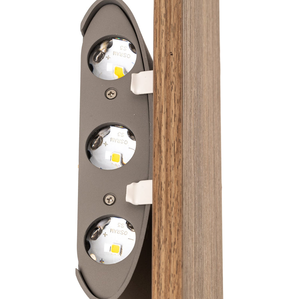 LED vegglampe Palma tredekor 32 cm opp/ned - Paul Neuhaus