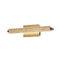 LED vegglampe Pare bladgull dimbar CCT 40 cm 14W front