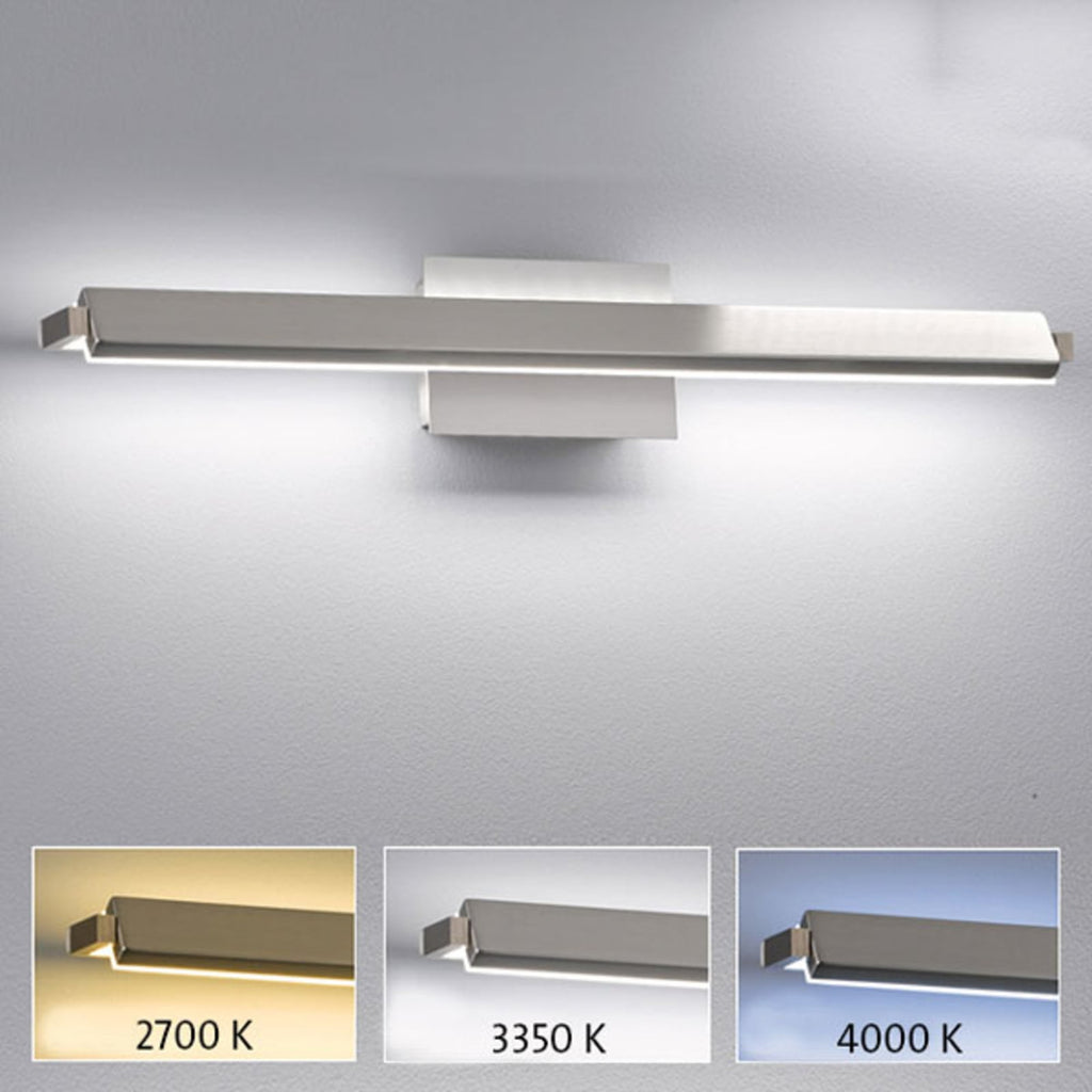 LED vegglampe Pare TW dimbar 3 fargetemperaturer 60 cm nærbilde av dimmer