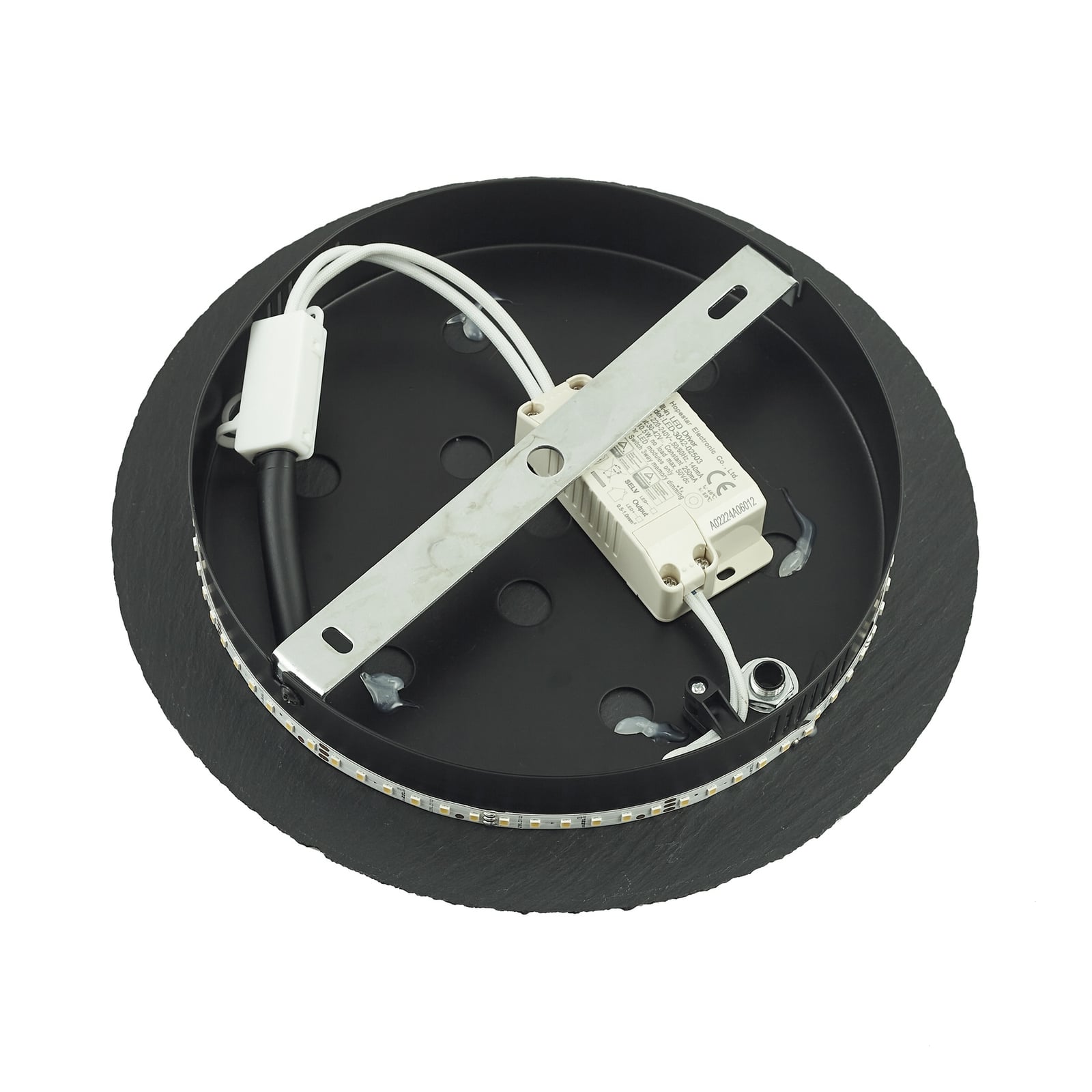 Dimmerbryter for LED vegglampe Peetu skiferstein