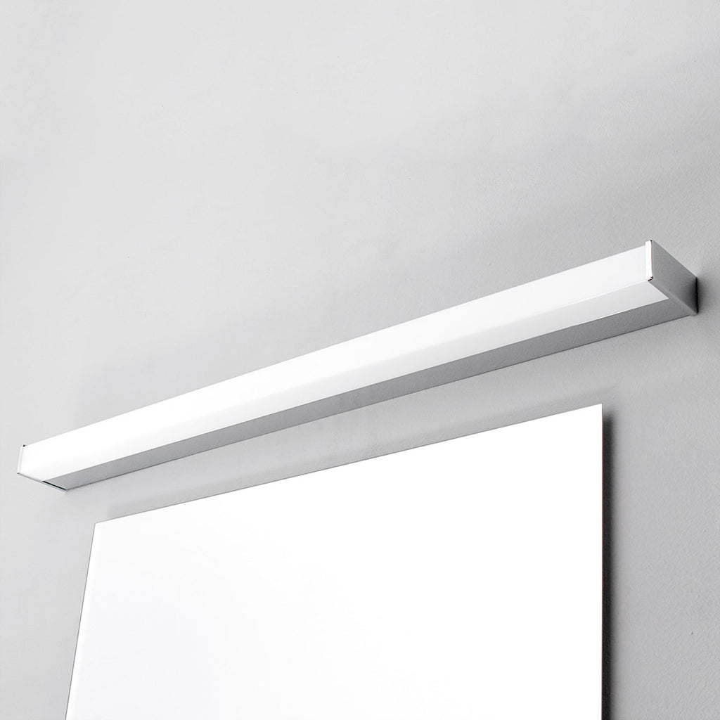 LED vegglampe Philippa krom akryl 89 cm bakside