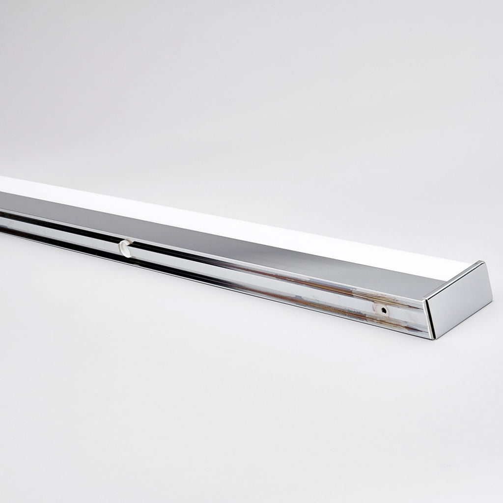LED vegglampe Philippa krom akryl 89 cm 11W IP44 - Lindby