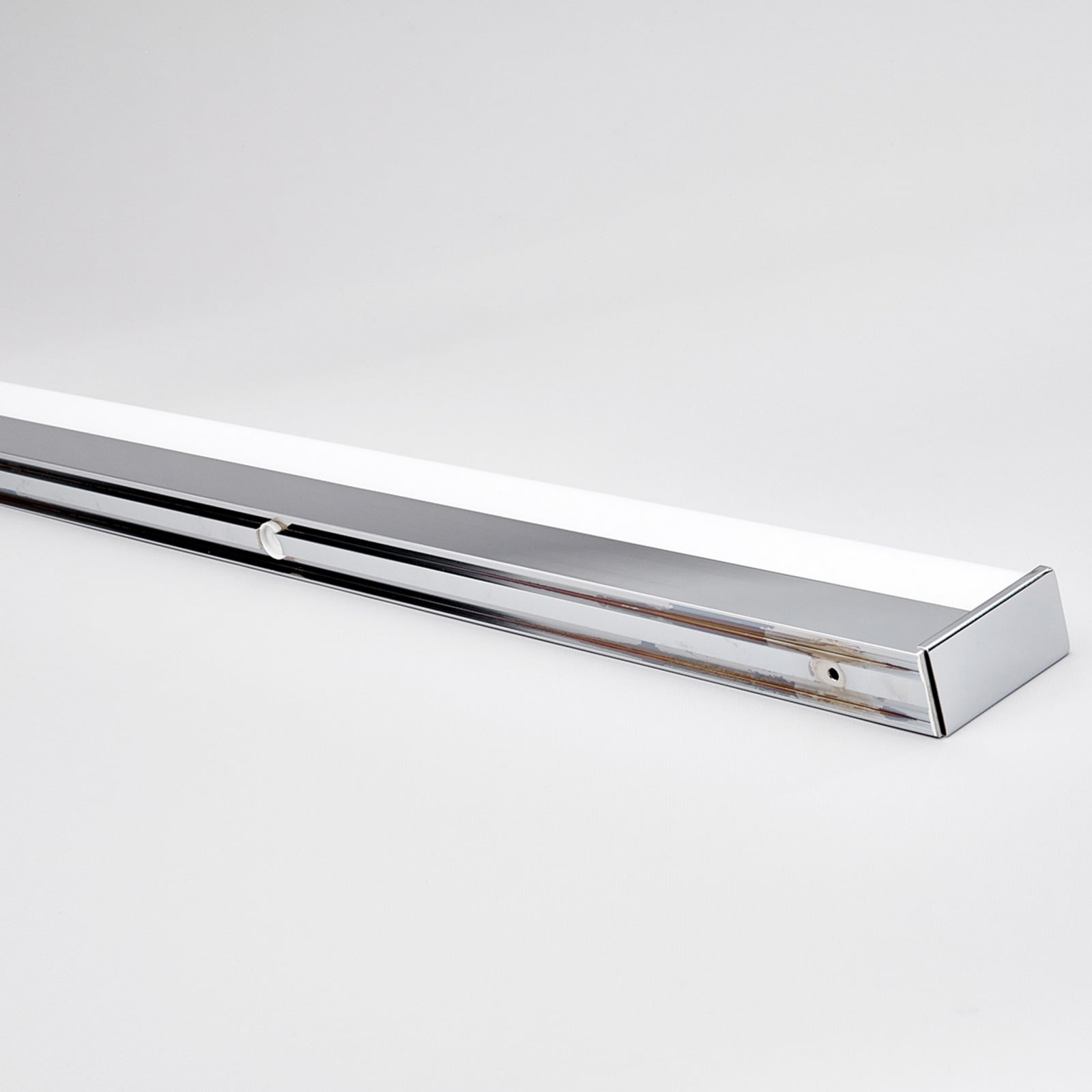 LED vegglampe Philippa krom akryl 89 cm 11W IP44 - Lindby