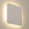 LED vegglampe Plastra gips kvadratisk 30x30 cm hvit forfra