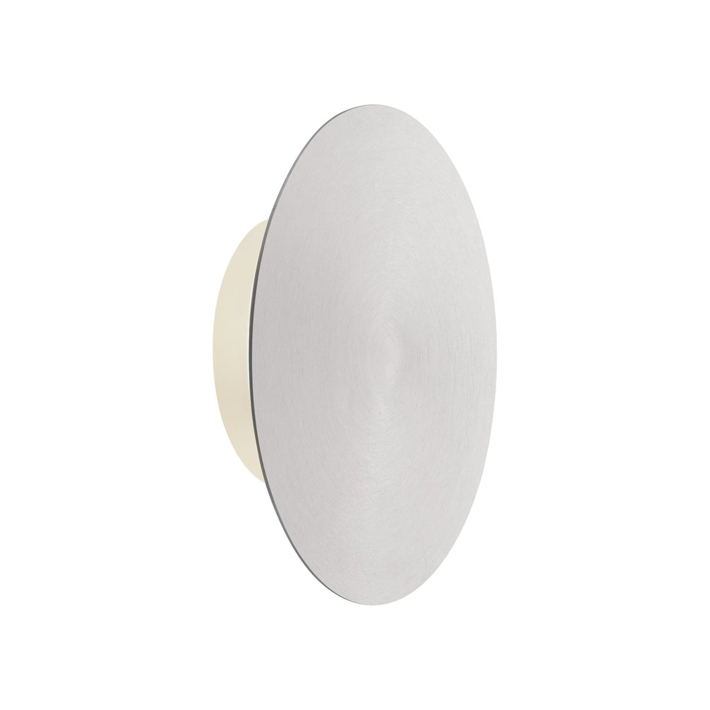 LED vegglampe Puntua oppladbar dimbar Ø18 cm aluminium forfra