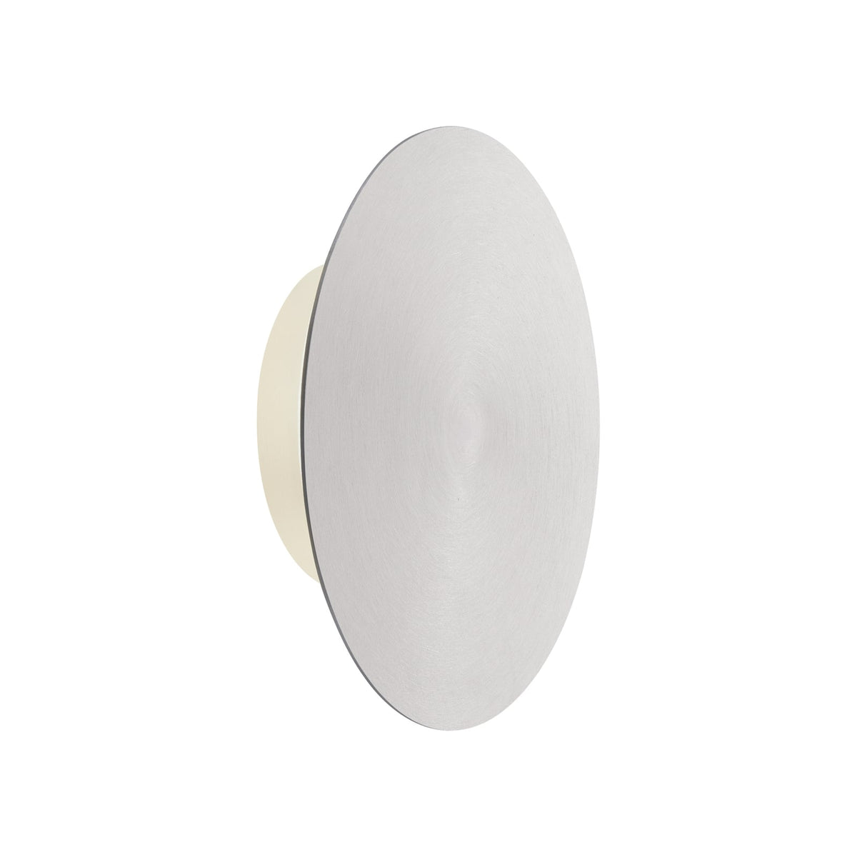 LED vegglampe Puntua oppladbar dimbar Ø18 cm aluminium forfra
