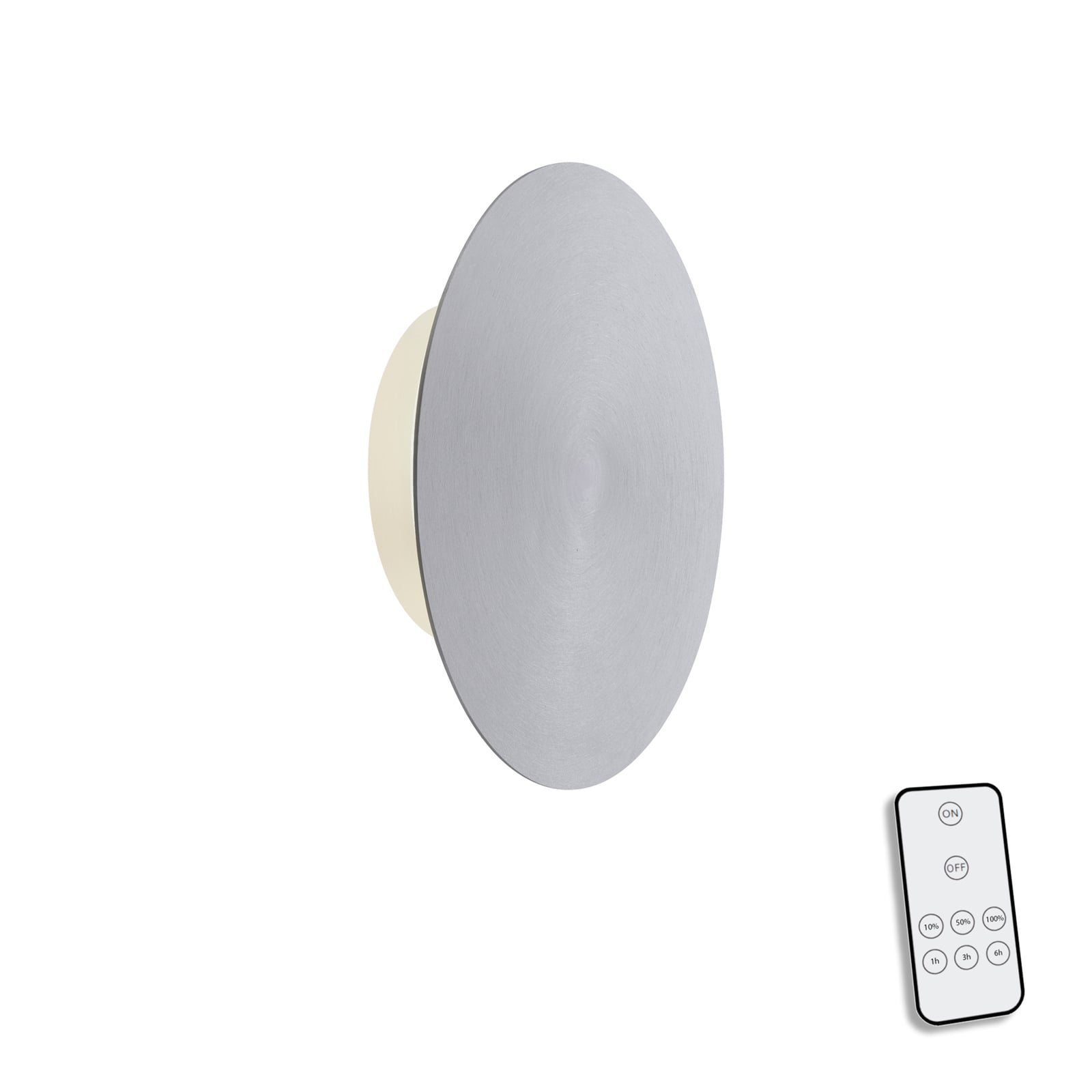 LED vegglampe Puntua detalj av rund aluminiumsramme