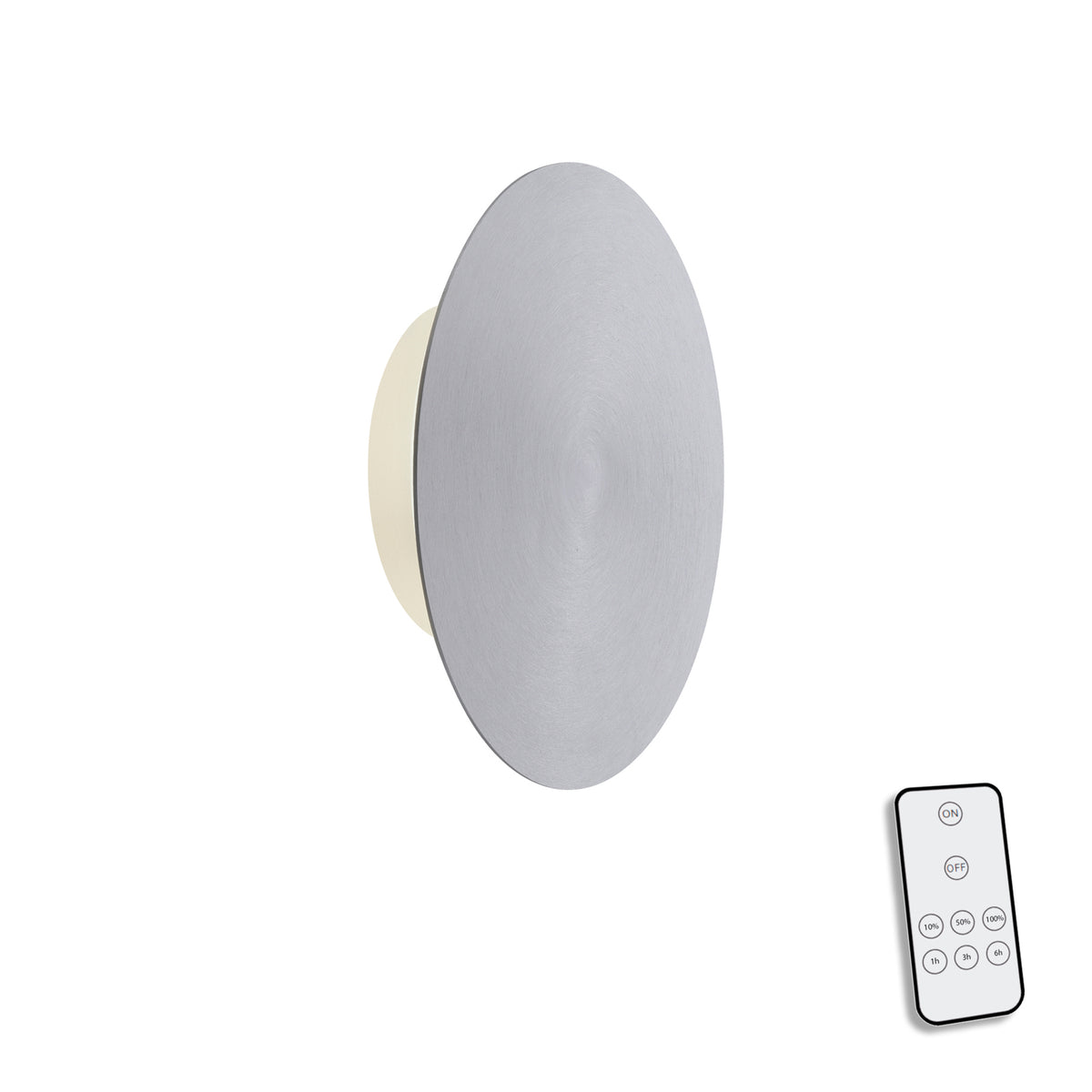 LED vegglampe Puntua detalj av rund aluminiumsramme